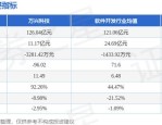 万兴科技（300624）8月5日主力资金净卖出2.11亿元